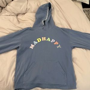 Madhappy Blue Pastel Hoodie / Sweatshirt size Large